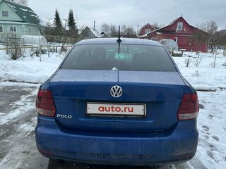 2020 Volkswagen Polo V Рестайлинг, синий, 1350000 рублей, вид 4
