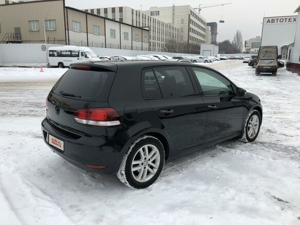 2012 Volkswagen Golf VI, чёрный - вид 6