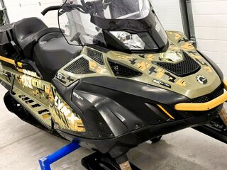 2015 BRP Lynx 69 Yeti Army, зелёный, 1150000 рублей, вид 1