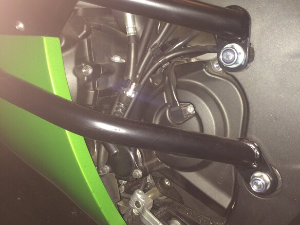 2011 Kawasaki ZZR 1400, чёрный - вид 6