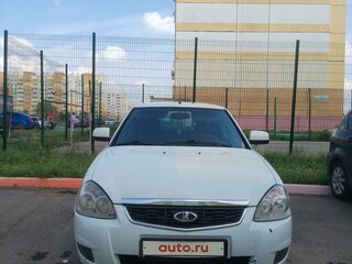2018 Lada (ВАЗ) Priora I Рестайлинг, белый, 750000 рублей, вид 2