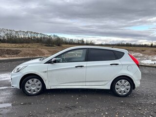 2012 Hyundai Solaris I, белый, 450000 рублей, вид 4