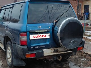 2000 Nissan Patrol V (Y61), синий, 730000 рублей, вид 3