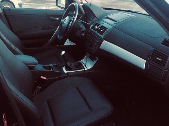 2007 BMW X3 20d I (E83) Рестайлинг, чёрный - вид 7