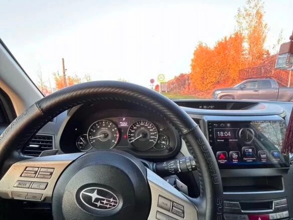 2011 Subaru Outback IV, чёрный, 1100000 рублей - вид 13