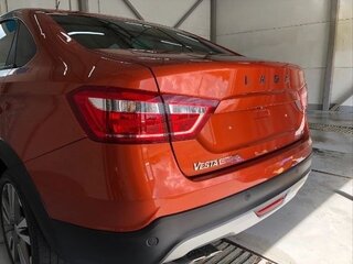 2018 Lada (ВАЗ) Vesta Cross I, оранжевый, 970000 рублей, вид 5