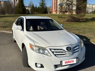2010 Toyota Camry VI (XV40) Рестайлинг, белый, 1360000 рублей, вид 2