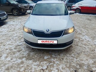2019 Skoda Rapid I Рестайлинг, белый, 940000 рублей, вид 3