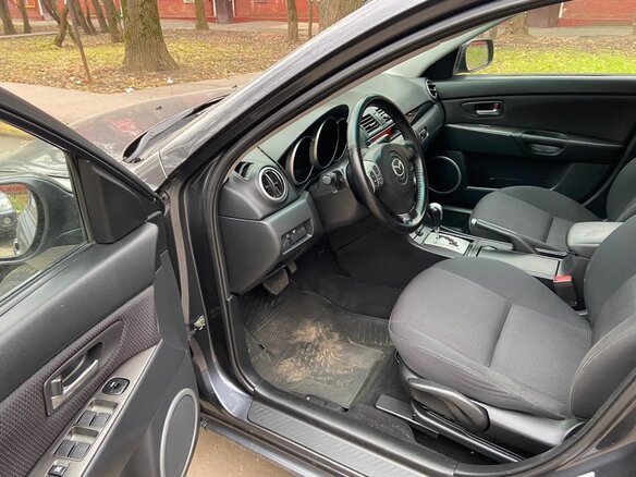 2007 Mazda 3 I (BK) Рестайлинг, серый - вид 9