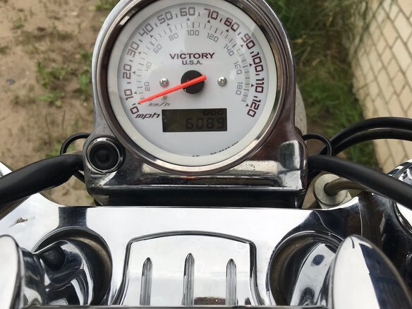 2008 Victory Vegas, фиолетовый - вид 8