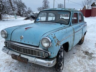 1962 Москвич 407, голубой, 90000 рублей, вид 1