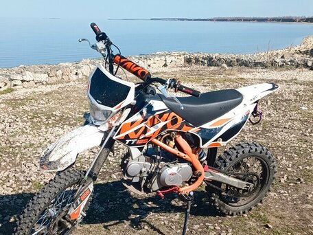 2022 Kayo Basic TT125, оранжевый, 85000 рублей, вид 1