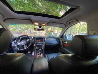 2012 Infiniti FX30d II (S51) Рестайлинг, синий, 2200000 рублей, вид 4