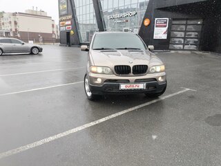 2004 BMW X5 3.0i I (E53) Рестайлинг, золотистый, 1650000 рублей, вид 1
