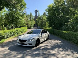 2015 BMW 6 серии Gran Coupe 640i III (F06/F13/F12) Рестайлинг, белый, 3200000 рублей, вид 1