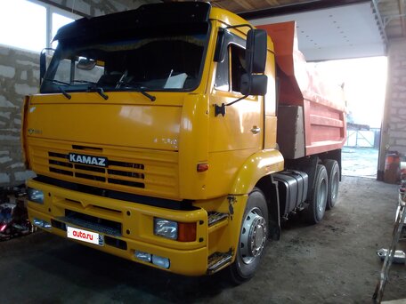 2008 КамАЗ 65116, жёлтый, 2500000 рублей, вид 1