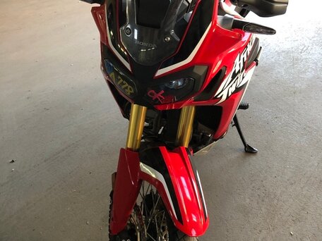 2016 Honda CRF 1000L Africa Twin, красный, 1400000 рублей, вид 2