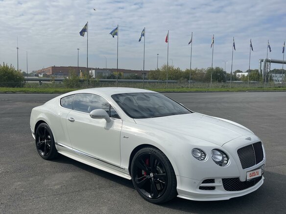 2015 Bentley Continental GT Speed II, белый - вид 1