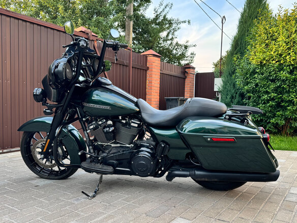 2018 Harley-Davidson Street Glide, зелёный, 1350000 рублей - вид 7