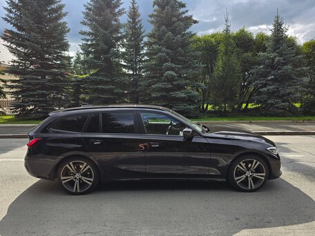 2020 BMW 3 серии 320d xDrive VII (G2x), чёрный, 3650000 рублей, вид 2
