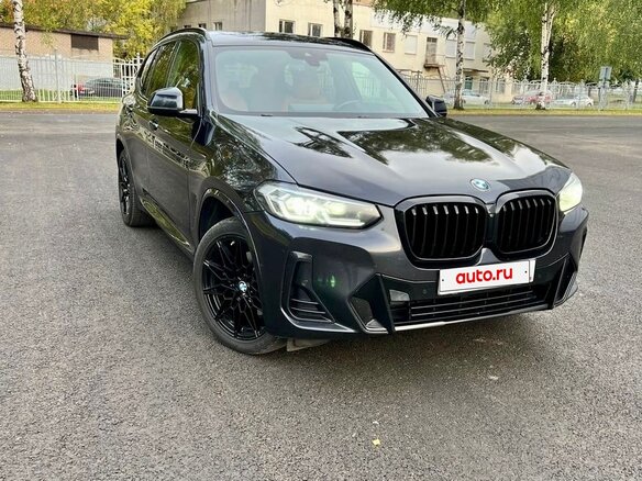 2022 BMW X3 30i xDrive III (G01) Рестайлинг, синий, 4990000 рублей - вид 1