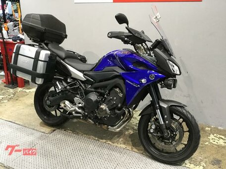 2017 Yamaha MT-09 Tracer (FJ-09), синий, 820000 рублей, вид 2