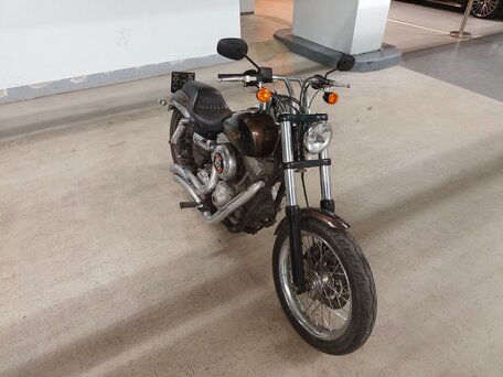 2013 Harley-Davidson Dyna Super Glide, коричневый, 1400000 рублей, вид 3