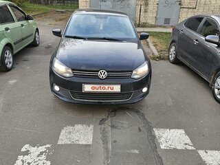 2012 Volkswagen Polo V, чёрный, 870000 рублей, вид 1
