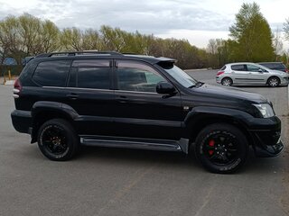 2006 Toyota Land Cruiser Prado 4-speed 120 Series, чёрный, 1950000 рублей, вид 3