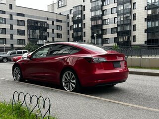 2021 Tesla Model 3 Long Range I, красный, 4050000 рублей, вид 3