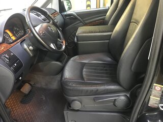 2012 Mercedes-Benz Viano Extralong L3 I (W639) Рестайлинг, чёрный, 1890000 рублей, вид 5