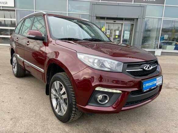 2017 Chery Tiggo 3 I, красный