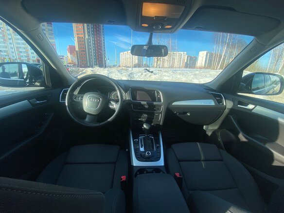 2010 Audi Q5 I (8R), чёрный, 1550000 рублей - вид 7