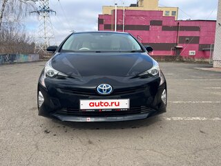 2017 Toyota Prius IV (XW50), чёрный, 1650000 рублей, вид 2