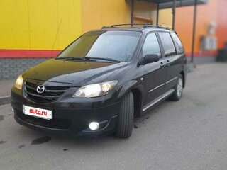2004 Mazda MPV II (LW) Рестайлинг, чёрный, 505000 рублей, вид 3