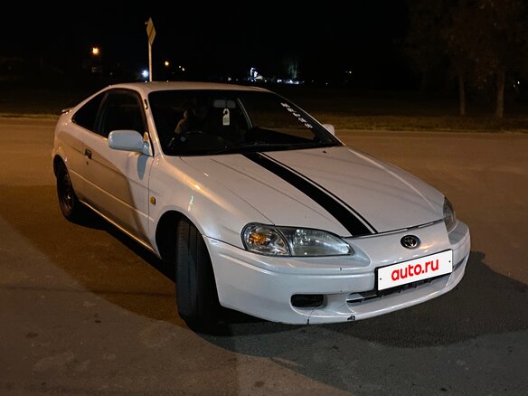 1999 Toyota Cynos II (L52, L54), белый, 290000 рублей - вид 1