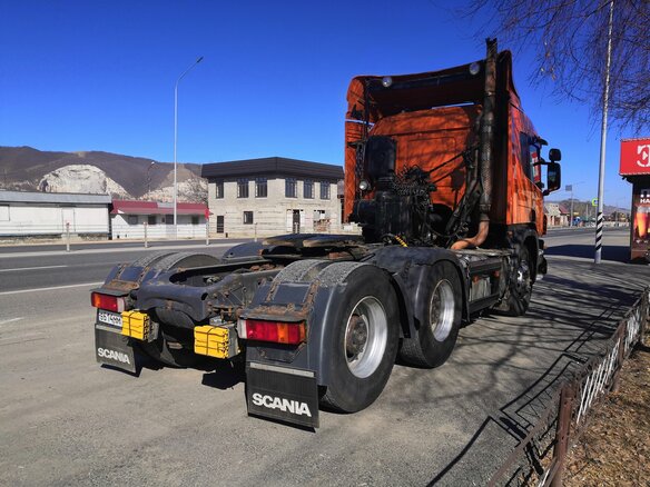 2012 Scania P-series, оранжевый - вид 4