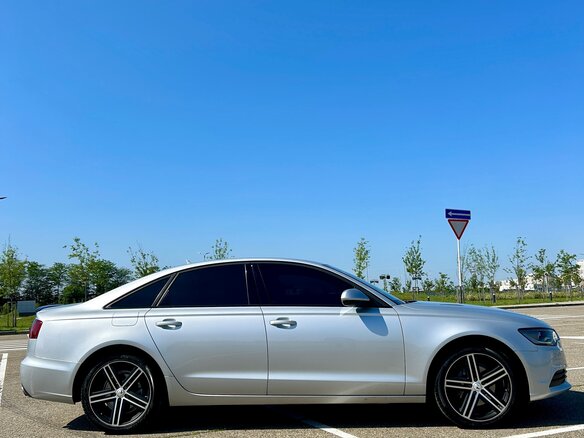 2014 Audi A6 IV (C7), серебристый, 1890000 рублей - вид 7