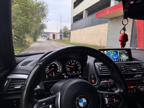 2015 BMW 1 серии 120i II (F20/F21) Рестайлинг, синий, 2150000 рублей - вид 10