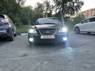 2008 Hyundai Sonata V (NF) Рестайлинг, чёрный, 850000 рублей, вид 1