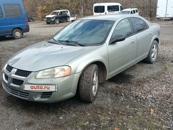 2005 Dodge Stratus II Рестайлинг, серебристый, 350000 рублей