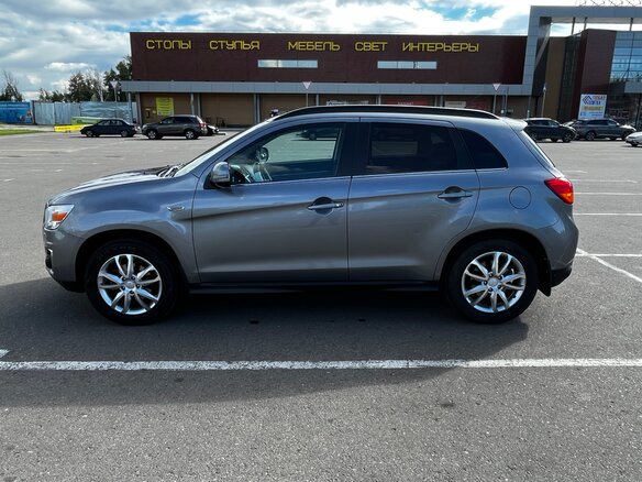 2013 Mitsubishi ASX I Рестайлинг, серый, 1450000 рублей - вид 8