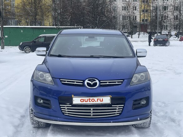 2007 Mazda CX-7 I, синий, 685000 рублей - вид 2
