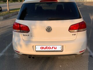 2012 Volkswagen Golf VI, белый, 730000 рублей, вид 4