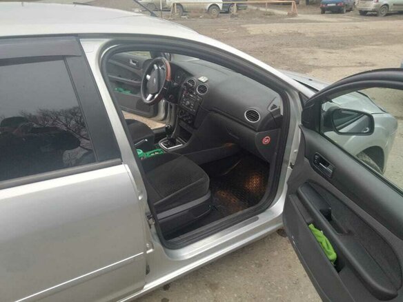 2005 Ford Focus II, серебристый - вид 4