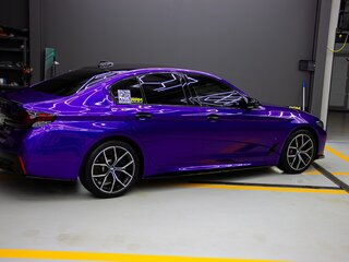 2020 BMW 5 серии 530i VII (G30/G31/G38) Рестайлинг, фиолетовый, 4500000 рублей, вид 4