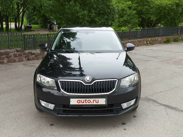 2013 Skoda Octavia III (A7), чёрный - вид 2