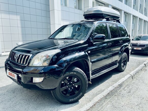 2008 Toyota Land Cruiser Prado 4-speed 120 Series Рестайлинг, чёрный - вид 35