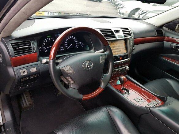 2012 Lexus LS Long 460 L IV Рестайлинг, чёрный, 2750000 рублей - вид 8