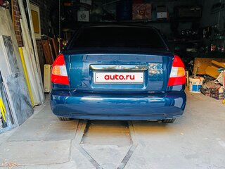 2006 Hyundai Accent ТагАЗ II, синий, 550000 рублей, вид 5